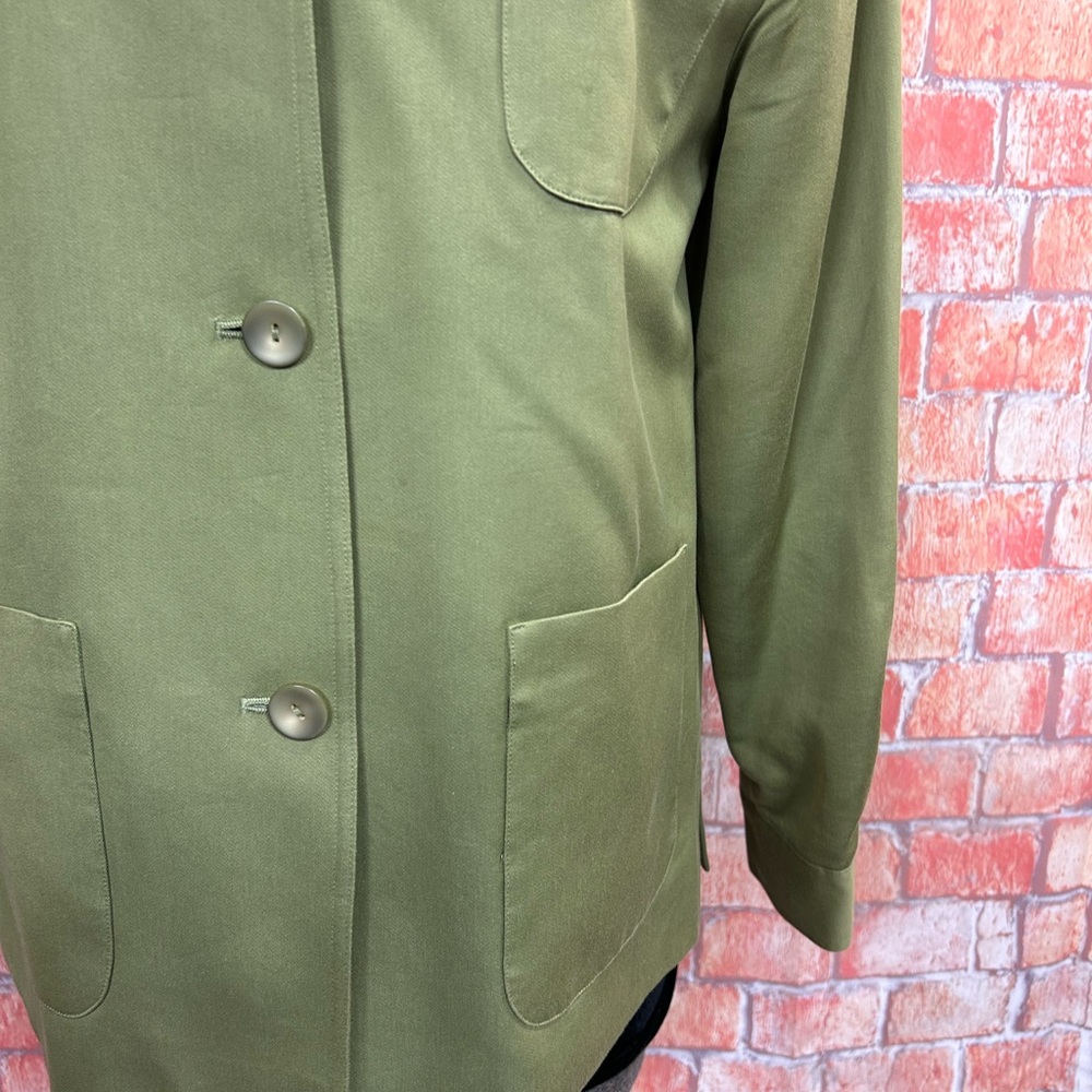 Pendleton Vintage Silk Blend Button Front Blazer - image 3